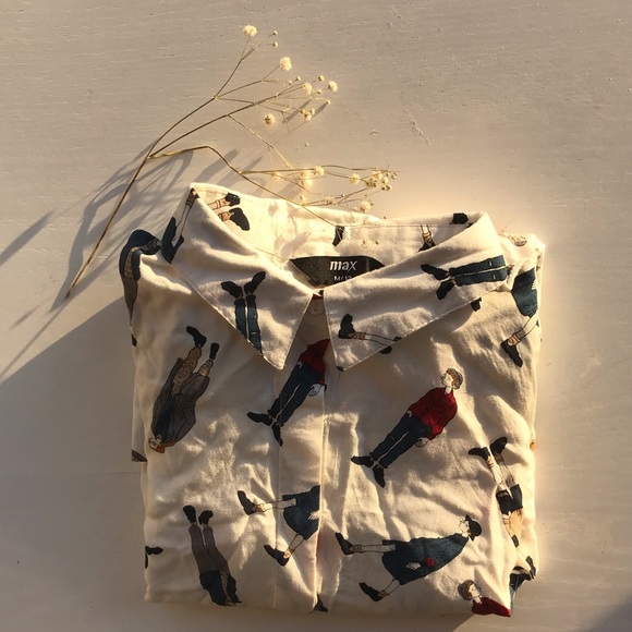 Cute and funky botton down shirt - Picture 7 of 7